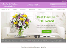 Tablet Screenshot of houstonsflorist.com